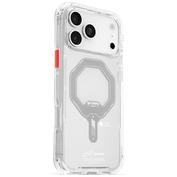 Etui Skinarma Saido do iPhone 17 Pro Max Magnetic Charging przezroczysty