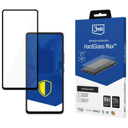 Szkło hartowane 3MK HardGlass Max do     Samsung Galaxy A53 5G czarny