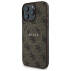 Guess GUHMP16XG4GFRW iPhone 16 Pro Max 6.9" brązowy/brown hardcase 4G Ring Classic Logo MagSafe