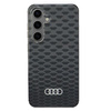 Audi IML Stitching Pattern MagSafe Case  S24 S921 czarny/black hardcase AU-IMLMS24-Q5/D3-BK