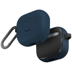 Etui UNIQ Clyde do AirPods 4 Lock Case niebieski