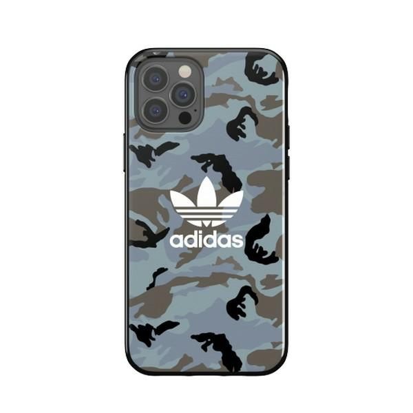 Adidas OR SnapCase Camo iPhone 12/12 Proniebiesko/czarny 43702