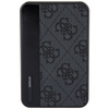 Guess Powerbank 15W GUPB5LP4GEGK5000mAh czarny/black 4G Leather Metal Logo