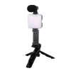 MOBILE PHONE TRIPOD FOR VIDEO CALLS - BLACK