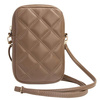 Guess Torebka GUWBZPSQSSGWbrązowy/brown Zip Quilted 4G