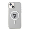 Etui Karl Lagerfeld IML Ikonik MagSafe na iPhone 15 Plus - czarne