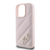 Karl Lagerfeld KLHCP16XPQDSMGP iPhone 16 Pro Max 6.9" różowy/pink hardcase Quilted Signature