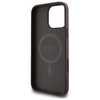 Guess GUHMP16XG4GFRW iPhone 16 Pro Max 6.9" brązowy/brown hardcase 4G Ring Classic Logo MagSafe