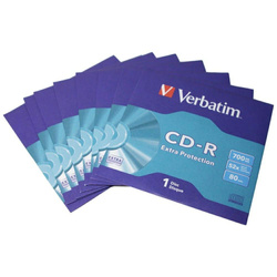 Płyta CD-R Verbatim Extra Protection 700MB 52X 1szt 43843