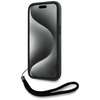 Etui Karl Lagerfeld Saffiano Athleisure  Stripes Cord do iPhone 15 czerwony