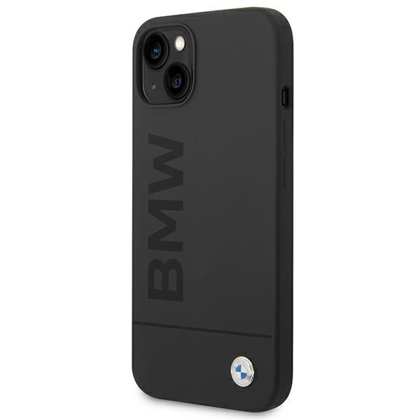 Case BMW BMHMP14MSLBLBK iPhone 14 Plus 6.7 "black / black hardcase Silicone Signature Logo Magsafe