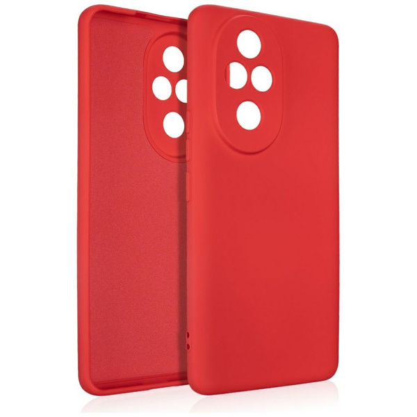 Etui Beline Silicone Honor 200 Pro       czerwony
