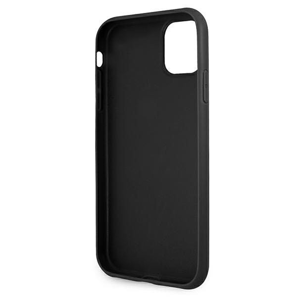 Guess GUHCN584GMGGR iPhone 11 Pro szary/grey hardcase 4G Big Metal Logo
