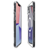 Spigen Ultra Hybrid Mag Case with MagSafe for iPhone 14 - Clear/White