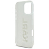 Etui Karl Lagerfeld IML Rhinestones Logo do iPhone 16 Pro przezroczysty