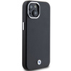 Etui BMW Signature Wrapped Metal MagSafe na iPhone 15 / 14 / 13 - czarne