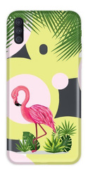 CaseGadget ETUI NADRUK FLAMING I KWIATY SAMSUNG GALAXY A11