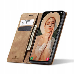 Spacecase Etui Wallet Galaxy A15 4G / 5G light brown