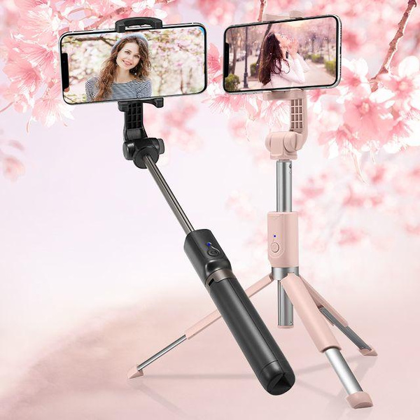 SPIGEN S540W BLUETOOTH SELFIE STICK TRIPOD BLACK