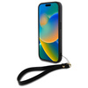 DKNY DKHCP16SPBSWSK iPhone 16 6.1"       czarny/black hardcase Wrist Strap Stock Logo