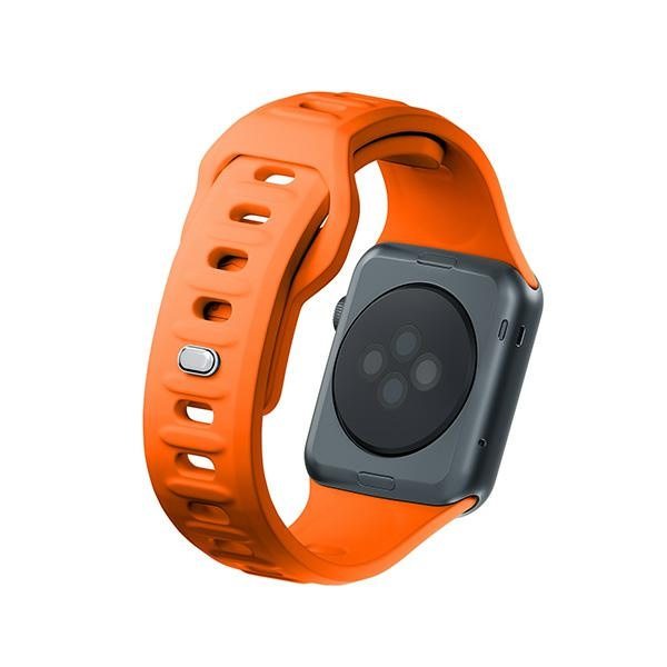 3MK Silicone Watch Strap pomarańczowy/ orange dla Apple Watch 42/44/45/49mm