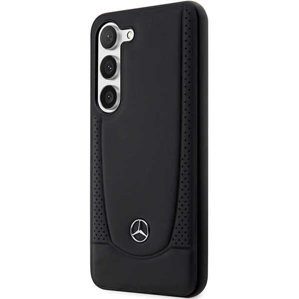 Etui Mercedes Leather Urban na Samsung Galaxy S23+ - czarne
