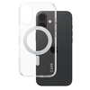 CARE by PanzerGlass Feature Kickstand Case iPhone 16 6.1" srebrny/silver MagSafe 1325