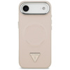 Etui Guess Triangle Logo MagSafe do      iPhone Air różowy