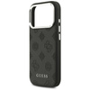 Etui Guess Peony Hot Stamp Script        MagSafe do iPhone 17 Pro czarny