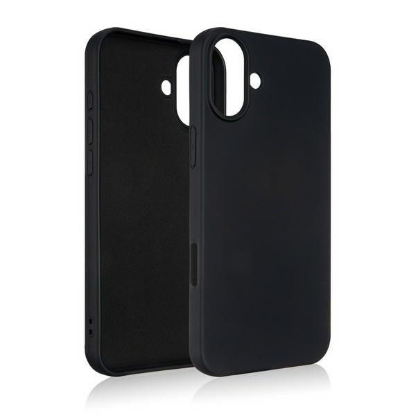 Beline Etui Silicone iPhone 16 6.1" czarny/black