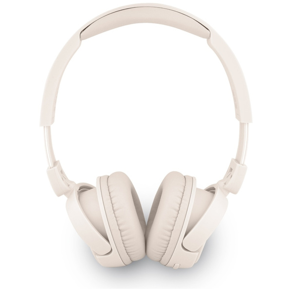 Słuchawki nauszne Guess Bluetooth 5.3    Metal Logo Script beżowy