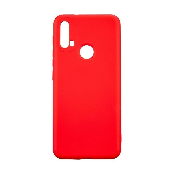 Beline Etui Silicone Motorola Moto E40 czerwone /red