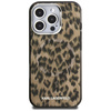 Etui Karl Lagerfeld IML Leopard Pattern  MagSafe do iPhone 16 Pro brązowy