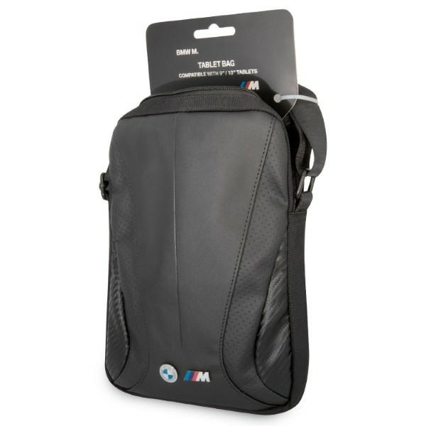 TORBA BMW BMTB10SPCTFK TABLET 10" CZARNY /BLACK CARBON&LEATHER