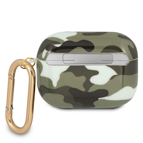 Guess GUAPUCAMA AirPods Pro coverzielony/khaki Camo Collection