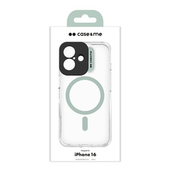 SBS iPhone 16 case with camera protection and colorful MagSafe module