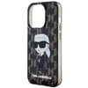KARL LAGERFELD KLHCP15XHNKMKLK IPHONE 15 PRO MAX 6.7 "BLACK/BLACK HARDCASE MONOGRAM ICONIK