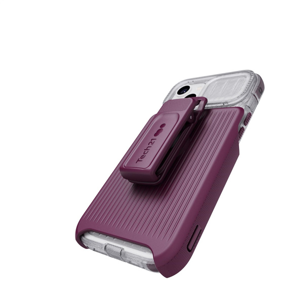 TECH21 ETUI T21-9648 EVO MAX MAGSAFE IPHONE 14 PLUS FROSTED PURPLE