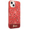 Guess GUHCP14MHGBNHR iPhone 14 Plus / 15 Plus 6.7" czerwony/red hardcase Bandana Paisley
