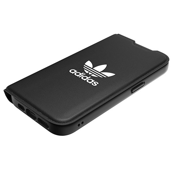 Adidas OR Booklet Case BASIC iPhone 14Pro 6.1" czarno biały/black white 50182