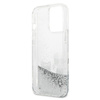 KARL LAGERFELD KLHCP13XGKCS 13 PRO MAX 6.7 "SREBRRY/SILVER HARDCASE LIQUID GLITTER KARL & CHUPETTE