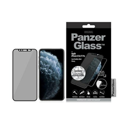 PanzerGlass E2E Super+ iPhone X/Xs/11Pro Case Friendly Swarovsky CamSlider Privacy czarny/black