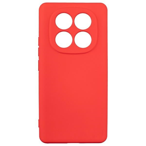 Beline Etui Silicone Xiaomi Redmi Note   14 Pro czerwony/red
