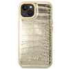 Guess GUHCP14MHGCRHD iPhone 14 Plus / 15 Plus 6.7" złoty/gold hardcase Croco Collection