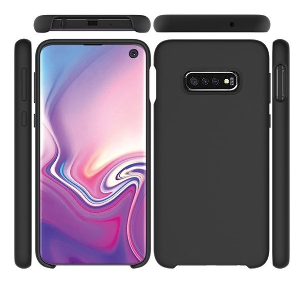 Beline Etui Silicone Samsung S10 Plus czarny/black