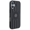 Mercedes MEHMP16S23HRSK iPhone 16 6.1"    czarny/black hardcase MB Double Layer Crossed Lines MagSafe