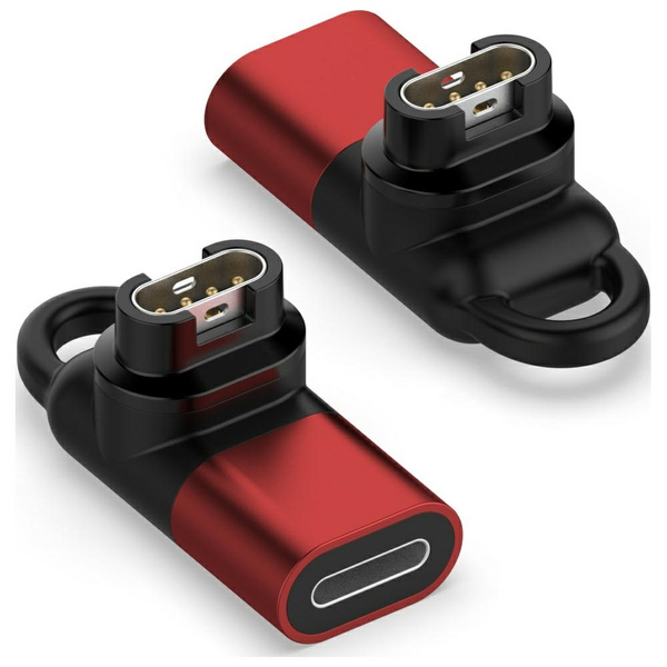 Adapter Lightning Beline do ładowania     zegarków Garmin czerwony
