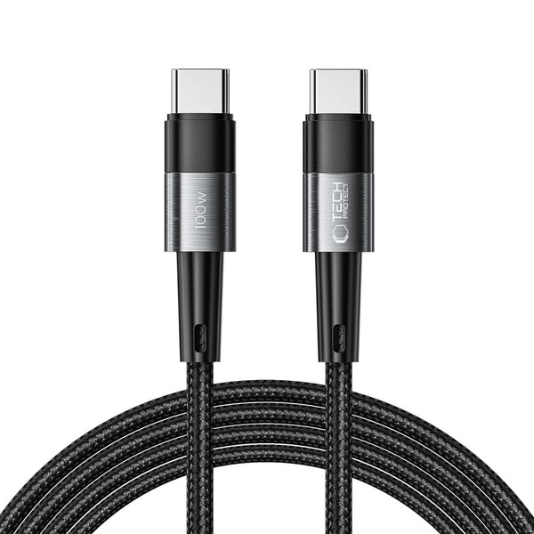 TECH-PROTECT ULTRABOOST TYPE-C CABLE PD100W/5A 200CM GREY