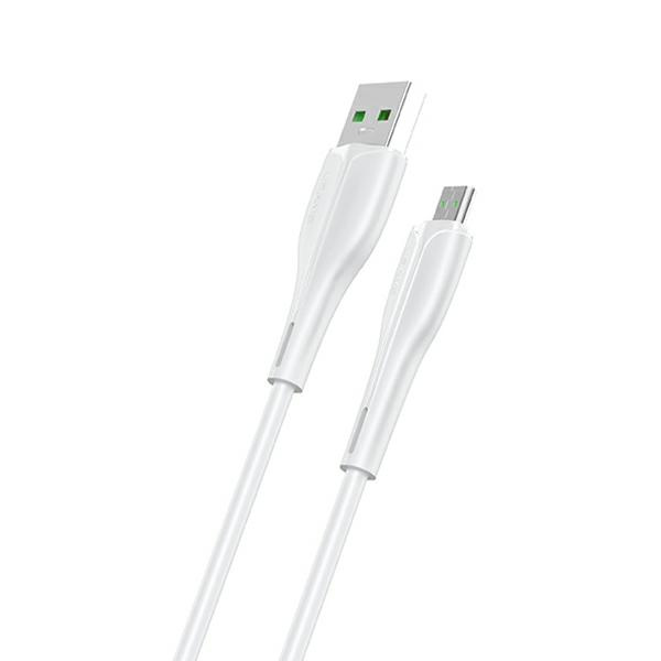 USAMS KABEL U38 MICROUSB 4A FAST CHARGE DLA OPPO 1M BIAŁY
