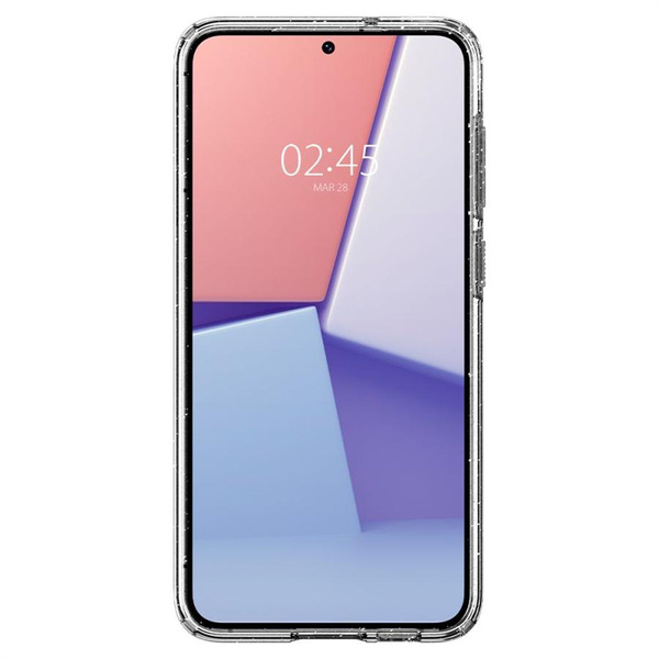 Etui Spigen Liquid Crystal na Samsung Galaxy S23 - przezroczysto-brokatowe